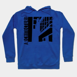 Bau Haus-Design Architecture Minimalism Hoodie